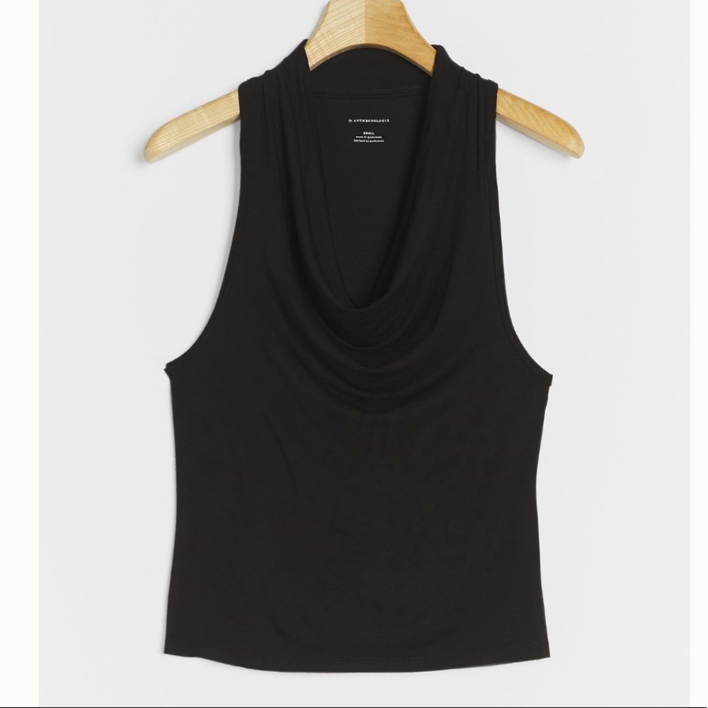 Anthropologie Delissa Cowl Neck Top  Small NWT